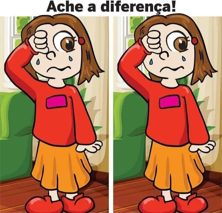 Ache a Diferença: A Menina com Calor