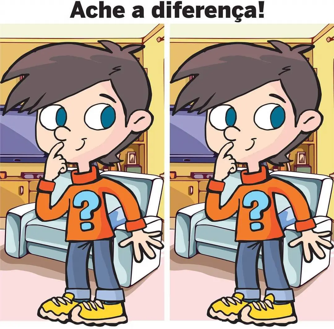 Ache a Diferença: O Menino de Laranja