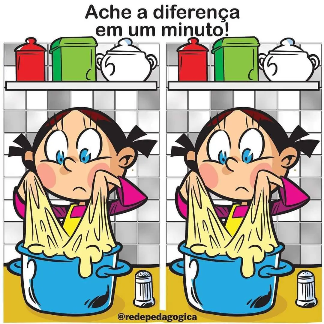 Ache a Diferença: A Massa do Bolo