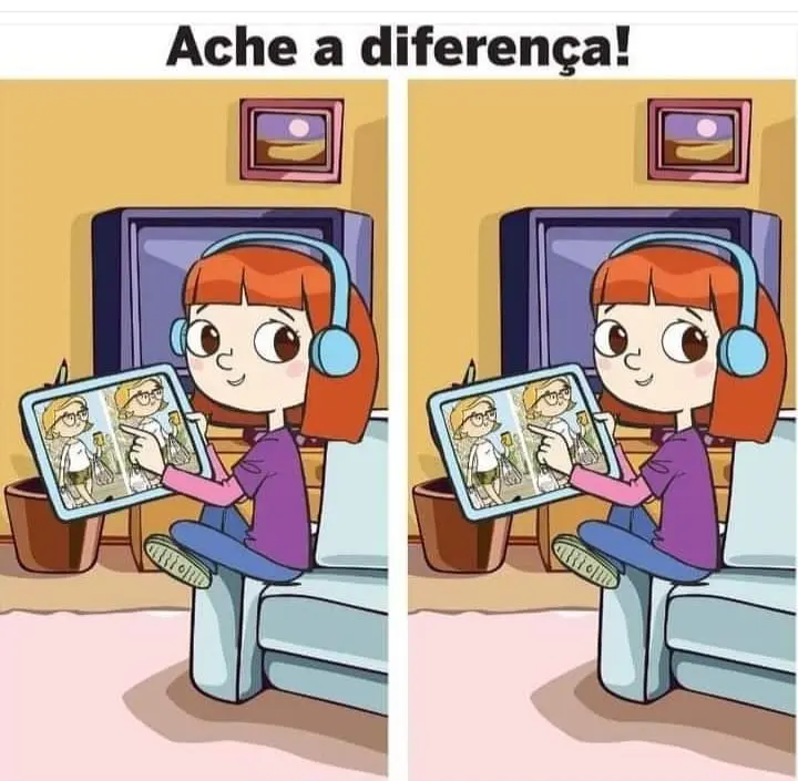 Ache a Diferença: A Menina do Tablet