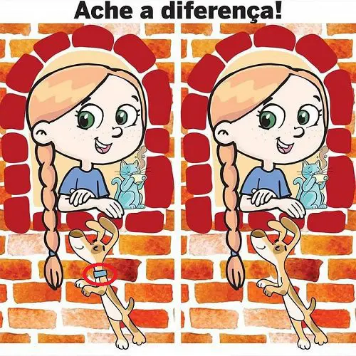 Resposta Ache a Diferença: A Menina na Janela