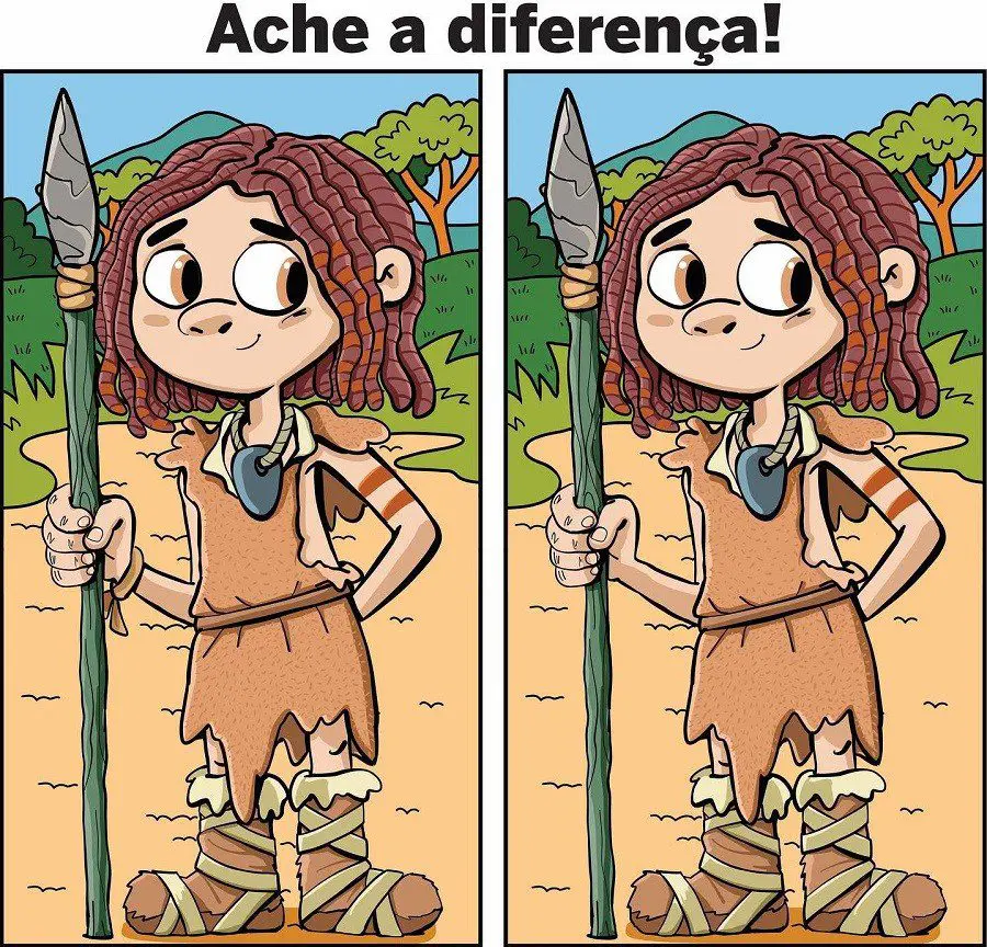 Ache a Diferença: O Menino da Pré-história