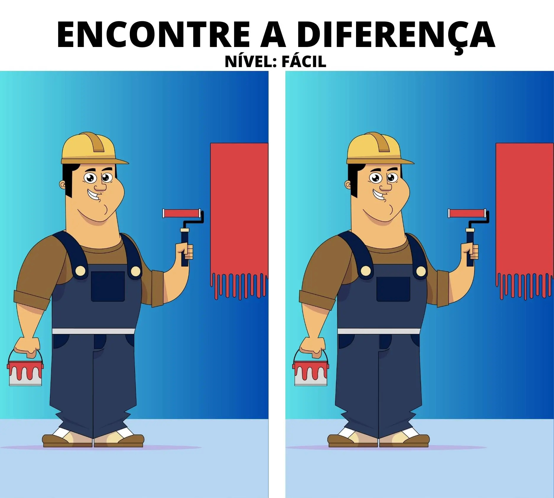 Ache a Diferença: O Pintor