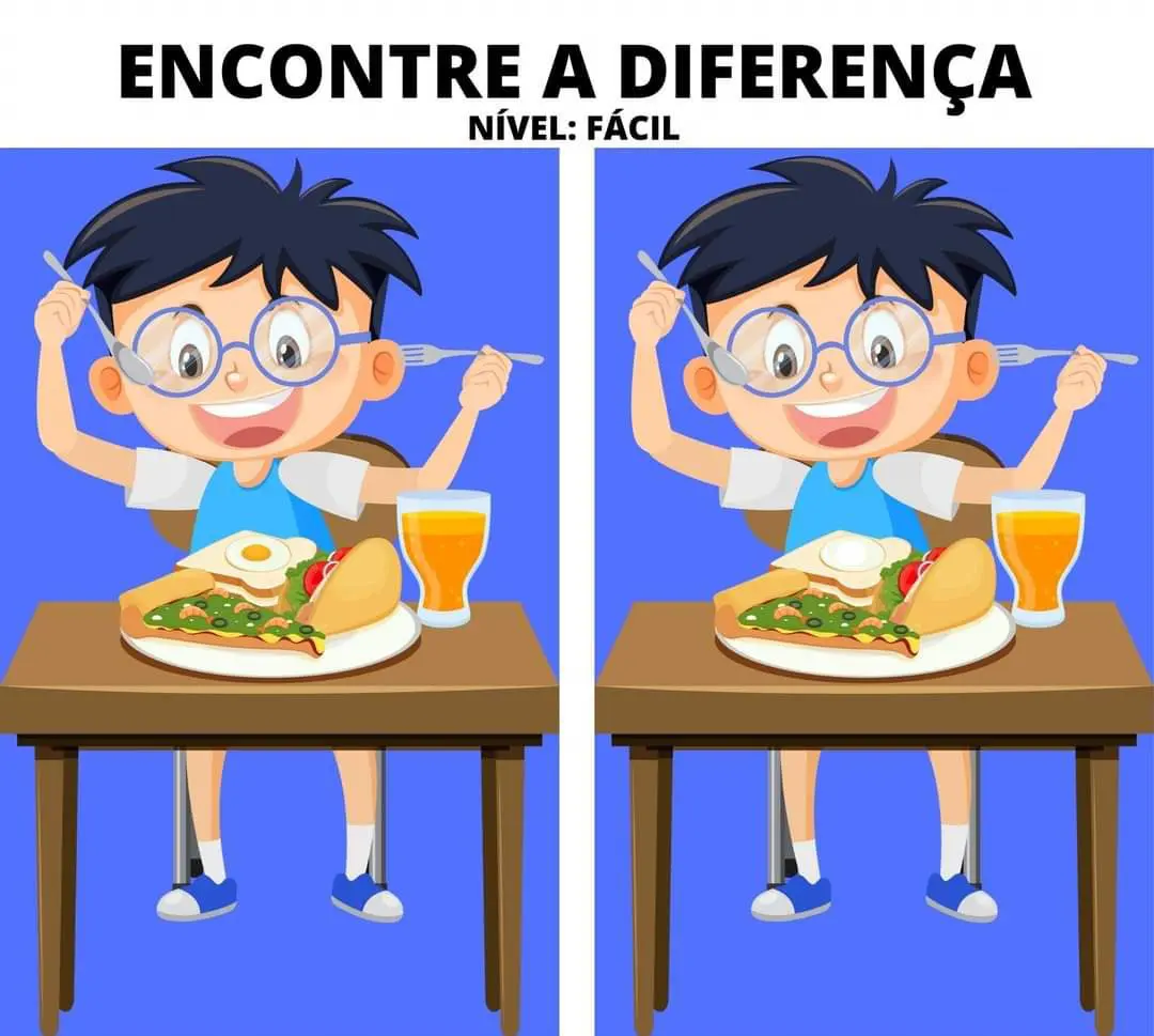 Ache a Diferença: A Comida Saborosa