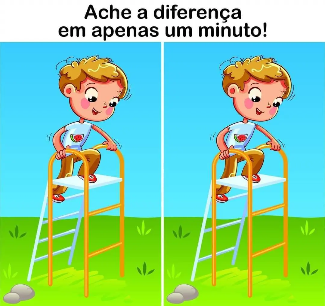 Ache a Diferença: Subindo a Escada