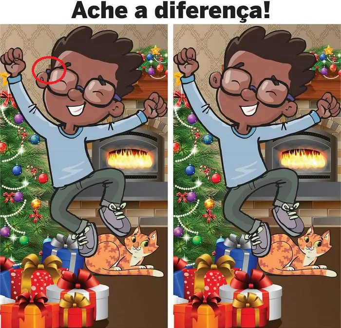 Resposta Ache a Diferença: Um Feliz Natal