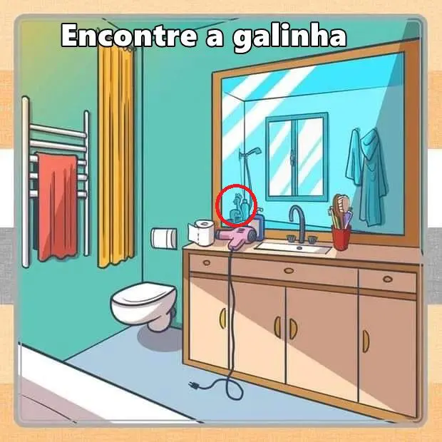 Resposta Encontre a Galinha