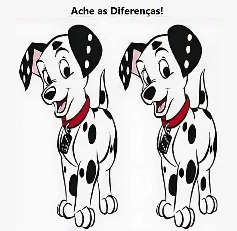 Ache as Diferenças: O Dálmata