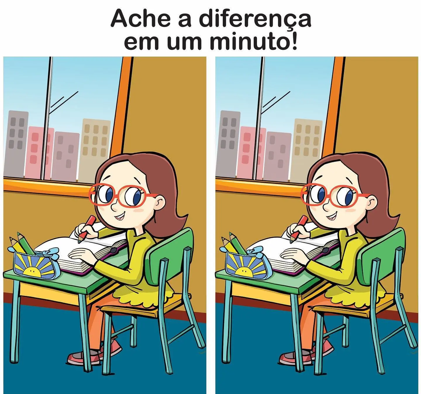 Ache a Diferença: A Aluna Estudiosa