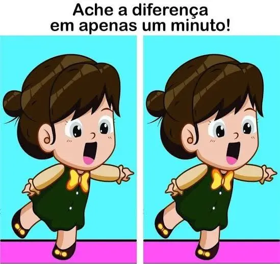 Ache a Diferença: A Menininha