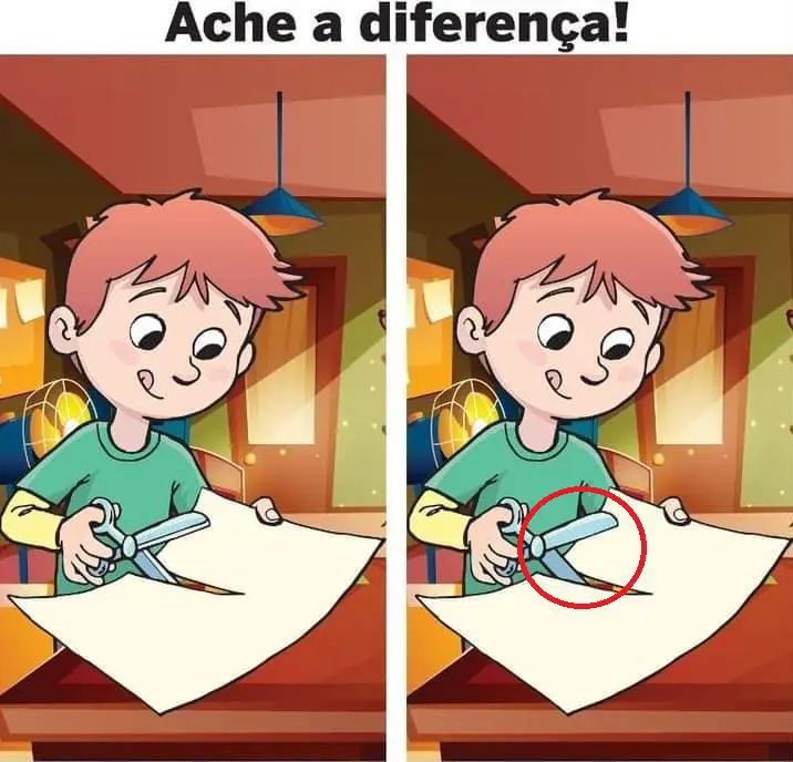 Resposta Ache a Diferença: O Trabalho da Escola