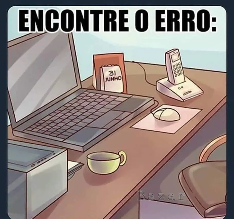 Encontre o Erro: O Escritório