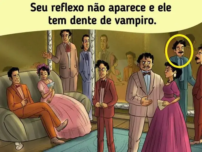 Resposta Encontre o Vampiro