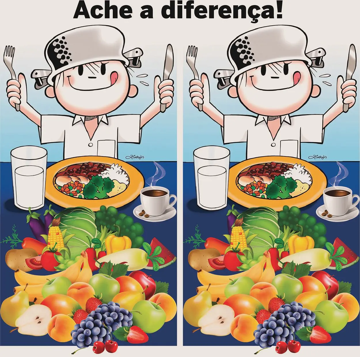 Ache a Diferença: O Menino Maluquinho