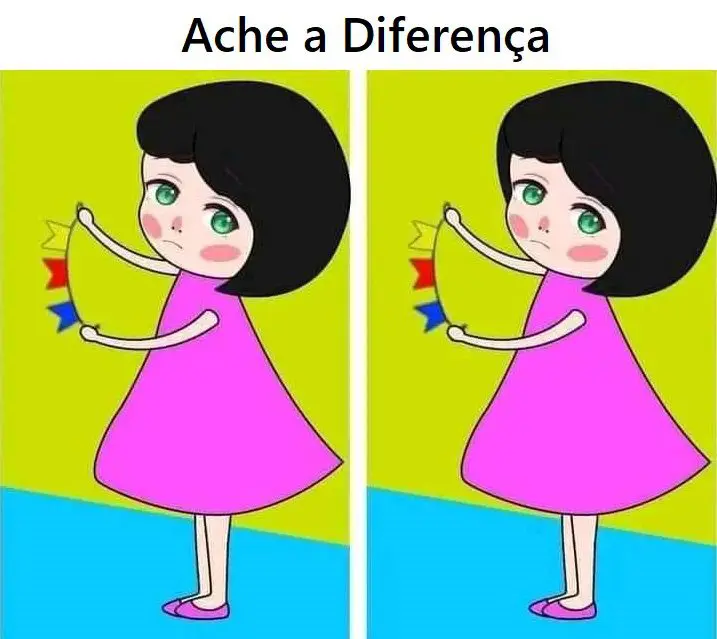 Ache a Diferença: A Menina das Bandeiras