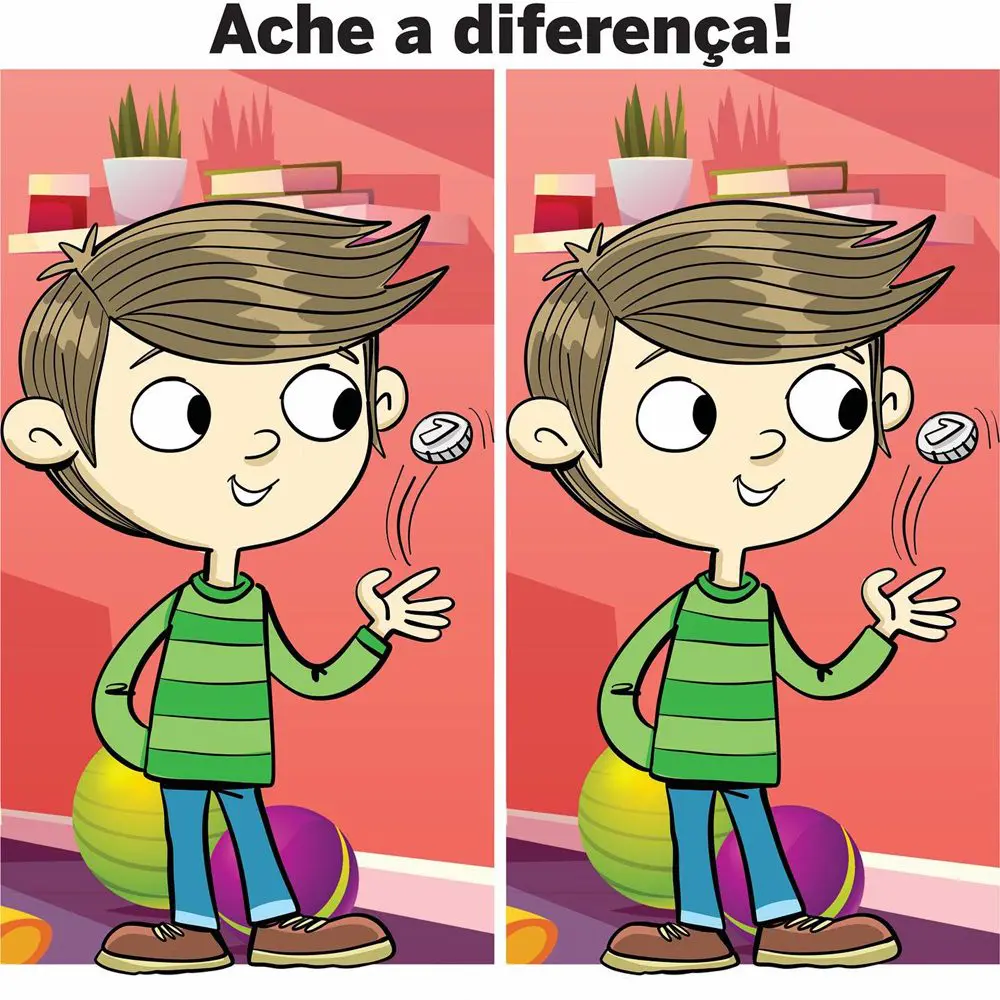 Ache a Diferença: O Menino da Moeda