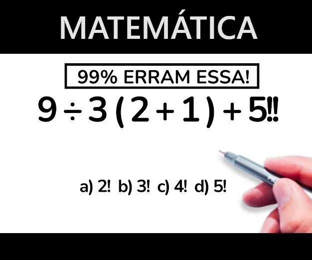 99% Erram Essa! 9÷3(2+1)+5!!