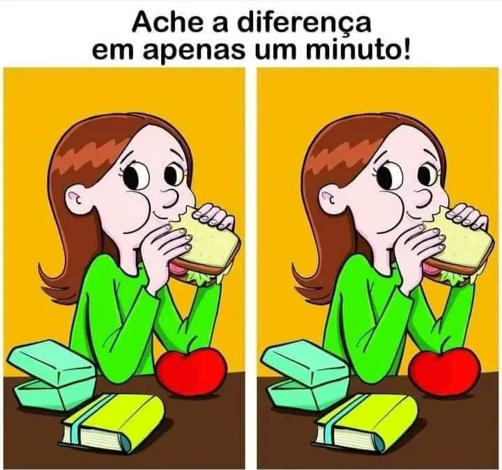 Ache a Diferença: A Hora do Lanche