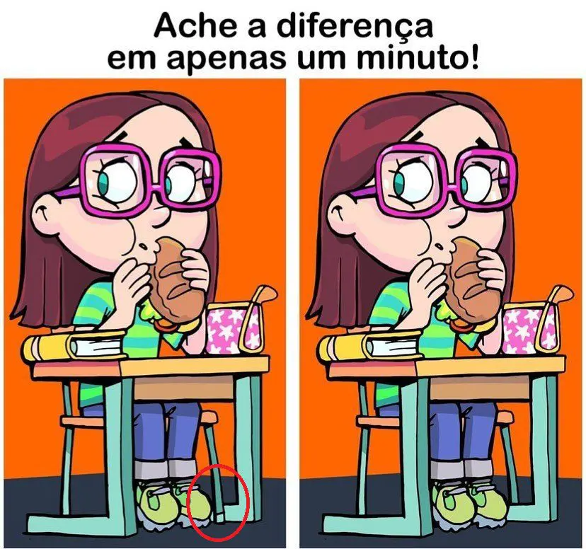 Resposta Ache a Diferença: O Delicioso Sanduíche