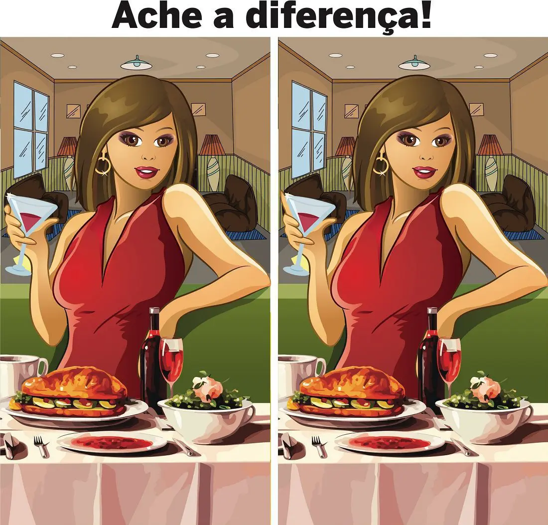 Ache a Diferença: O Jantar Chique