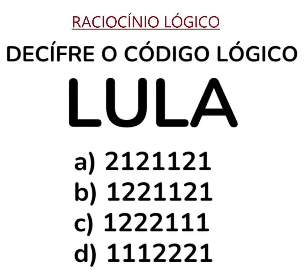 Decifre o Código Lógico de LULA