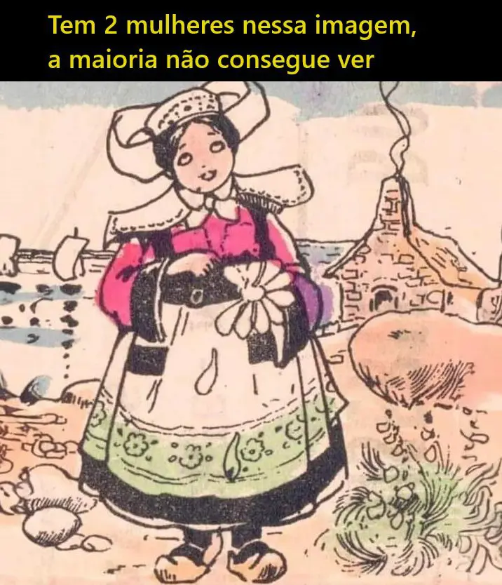 Encontre a Segunda Mulher na Imagem