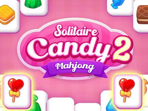 DESCRIPTION Welcome to Solitaire Mahjong Candy 2, the sequel everyone has been craving! Dive into 150+ exciting layouts and conquer them using powerful boosters like Shuffle, Torch or Undo. With two distinctive tile skins, the challenge intensifies. Can you beat your previous high score? Try it now you have 8 minutes to complete each layout! Play the sweetest Mahjong adventure now and become the best Mahjong player there is! INSTRUCTIONS You are on a mission to remove all the tiles from the board. Simply match any two tiles with the same candy that are not blocked by any other tile. Did you get stuck? Try the Shuffle, Torch, Undo and Hint boosters to move forward! Want to explore new puzzles? Use the ‘Puzzle Selector’ to play any puzzle of your choice or choose the ‘Shuffle Mode' to discover new layouts. Don’t forget check out your final score after clearing the board! So what are you waiting for?