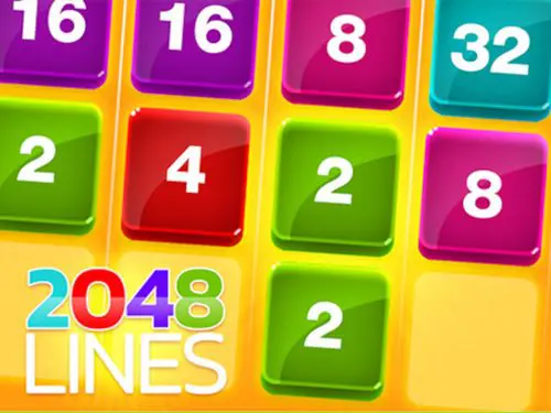 Jogo grátis: 2048 Lines