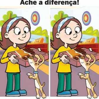 Desafio Visual: Ache a Diferença: A Caixa de Doces