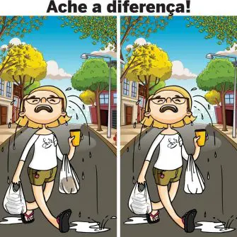 Desafio Visual: Ache a Diferença: A Menina Chorando