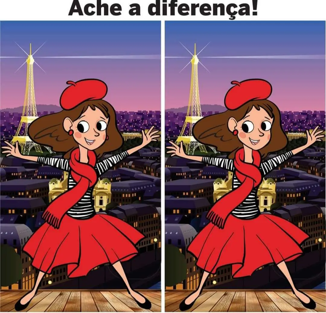 Desafio Visual: Ache a Diferença A Parisiense