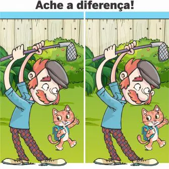 Desafio Visual: Ache a Diferença: O Jogador de Golfe