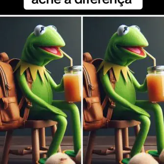 Desafio visual: Ache a Diferença: O Sapo Meme