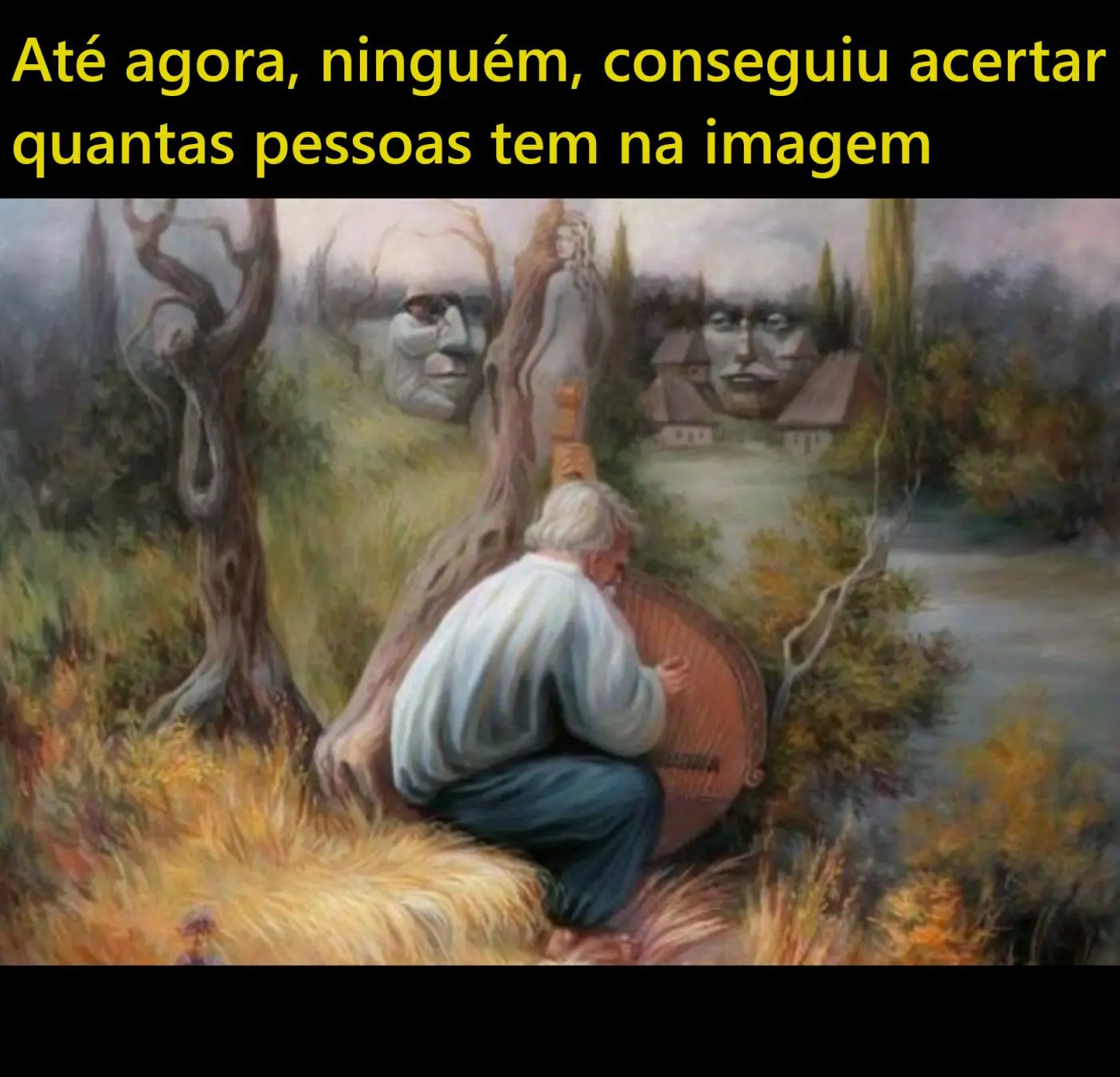 Desafio visual: quantas pessoas tem na imagem?