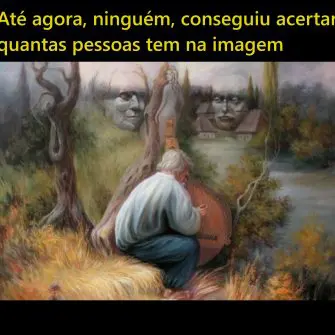 Desafio visual: quantas pessoas tem nesta imagem?