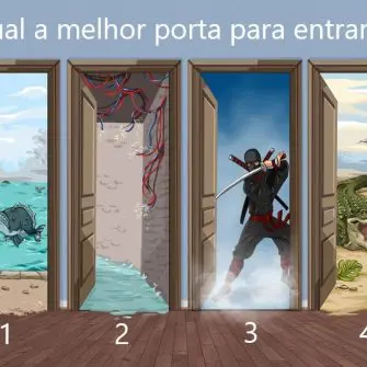 Teste: Qual a melhor porta para entrar?