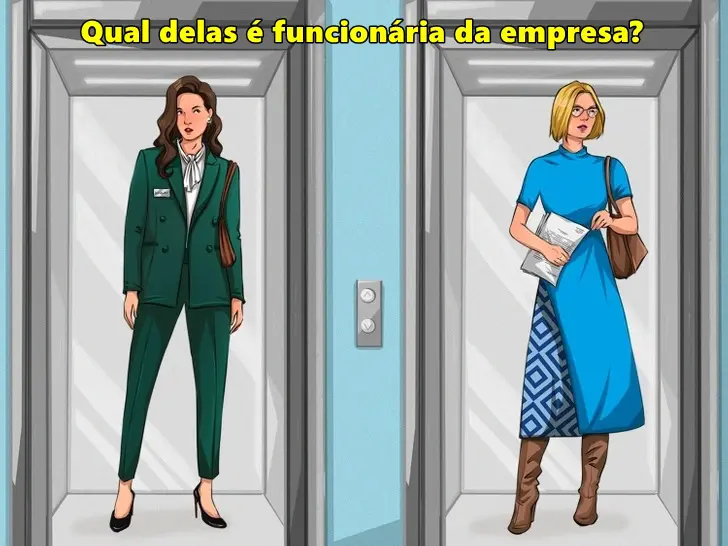 Qual delas é Funcionária da Empresa?