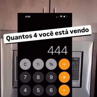 Quantos 4 você consegue ver?