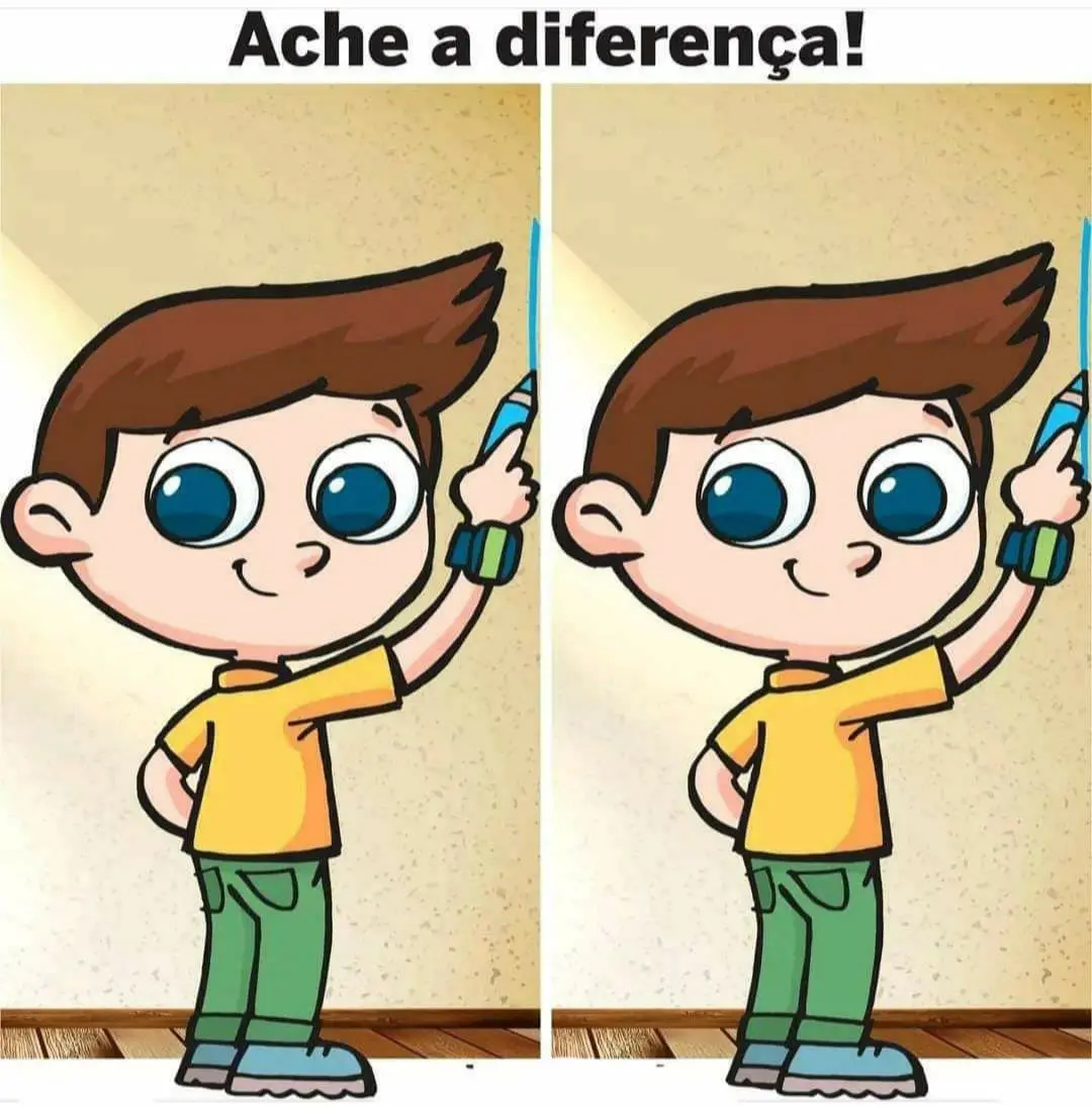 Ache as Diferenças: O Menino do Lápis Azul