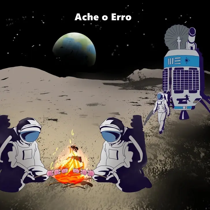 Ache o Erro: Os Astronautas