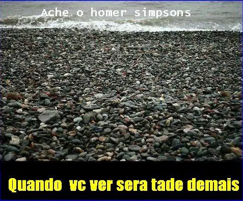 Resposta Ache o Homer Simpson