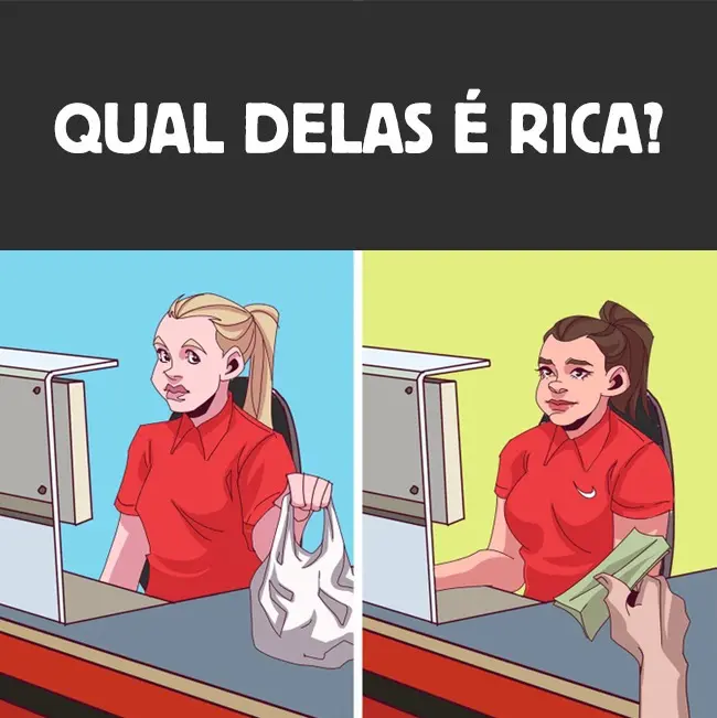 Desafio Qual Delas é Rica?