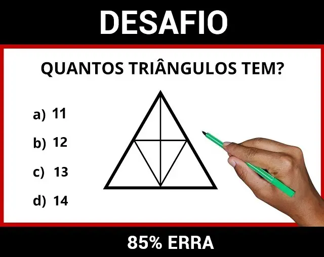 Desafio: Quantos Triângulos Tem?