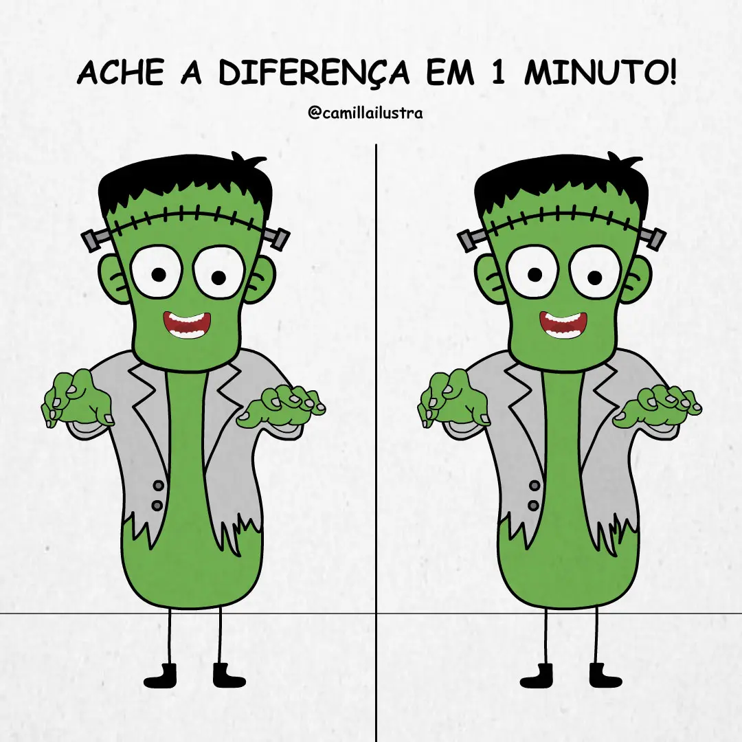 Ache a Diferença: O Frankenstein