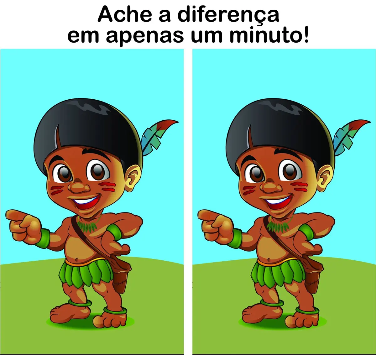 Ache a Diferença: O Índio