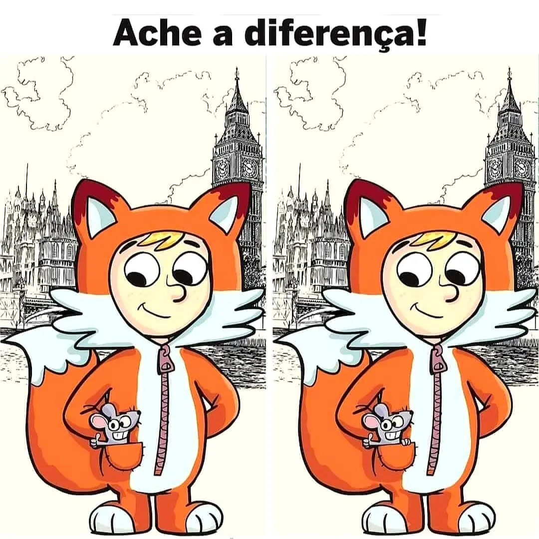 Ache a Diferença: O Menino Raposa