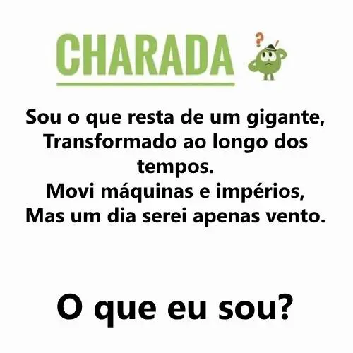 Charada: O Que Resta De Um Gigante