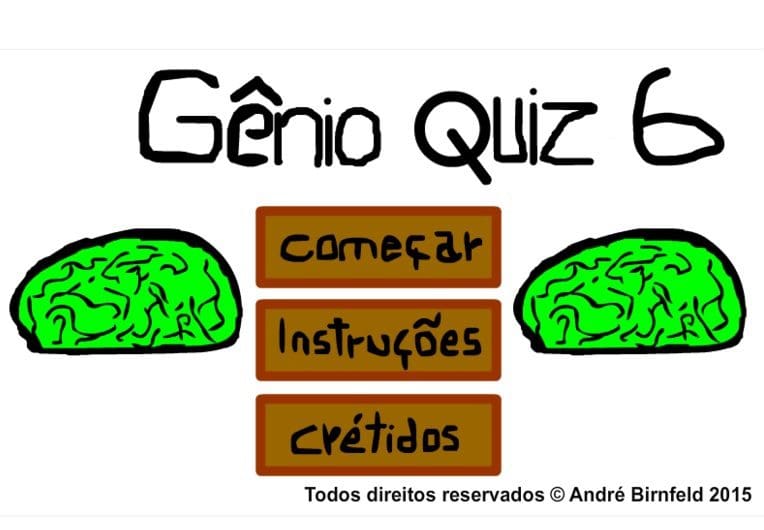 ZEREI O GENIO QUIZ 6  TODAS AS RESPOSTAS 