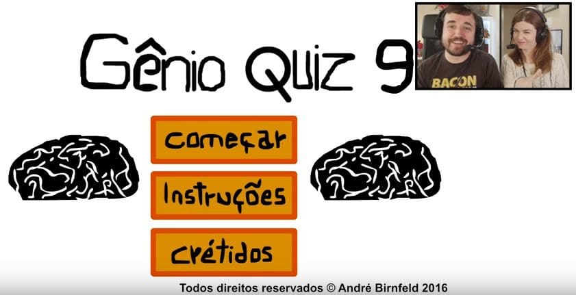 Coisa de Nerd jogando o Gênio Quiz 9 - Gênio Quiz