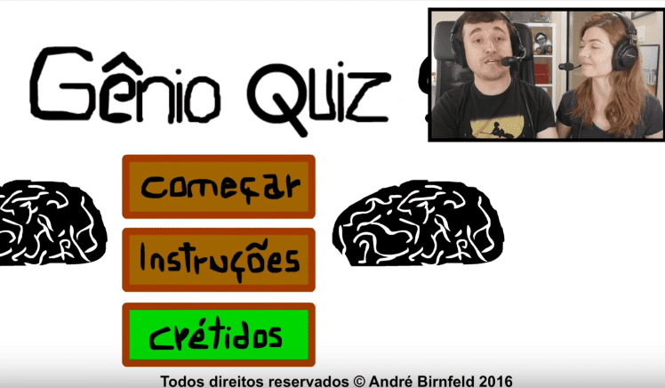 Coisa de Nerd jogando o Gênio Quiz 9 - Gênio Quiz